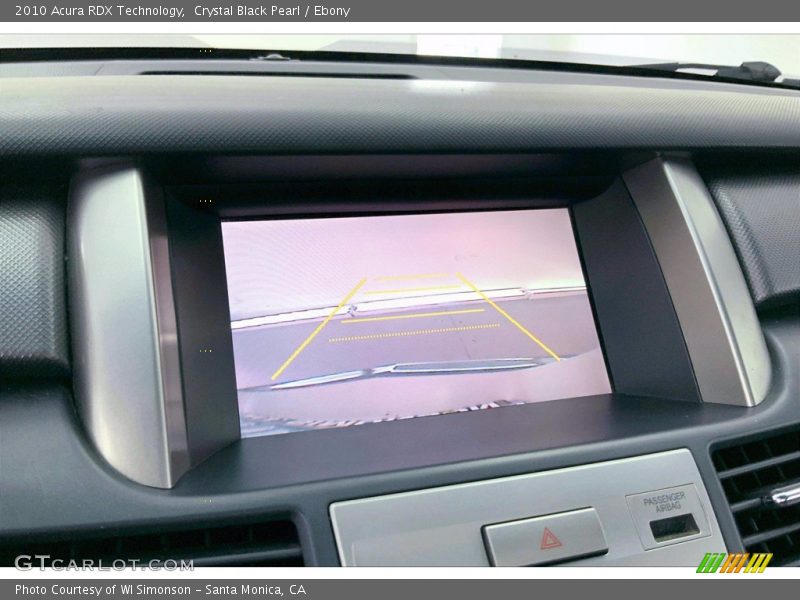 Crystal Black Pearl / Ebony 2010 Acura RDX Technology