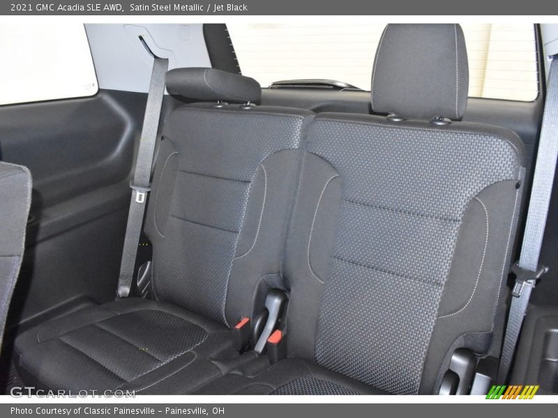Satin Steel Metallic / Jet Black 2021 GMC Acadia SLE AWD
