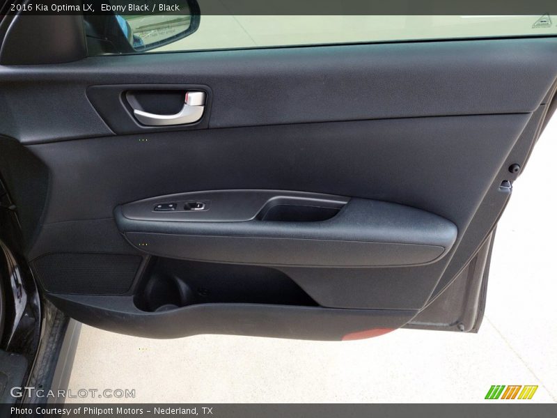 Ebony Black / Black 2016 Kia Optima LX