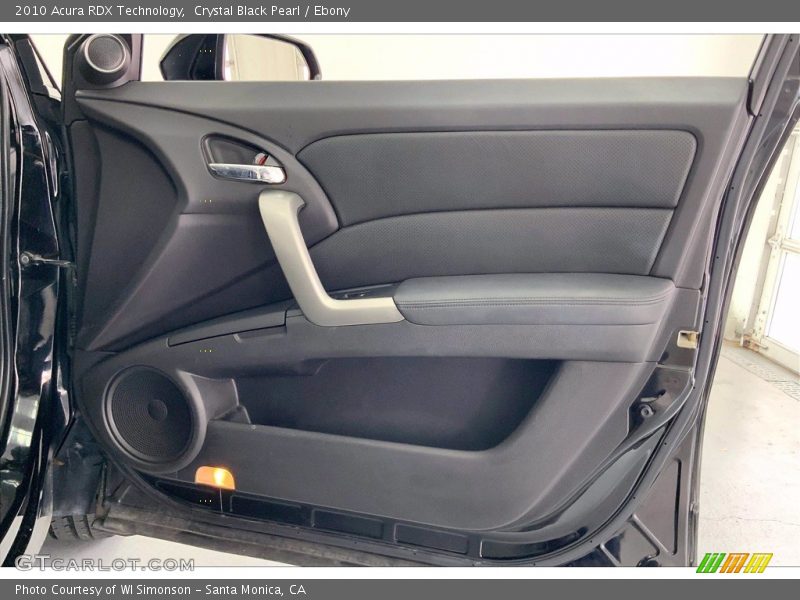 Crystal Black Pearl / Ebony 2010 Acura RDX Technology