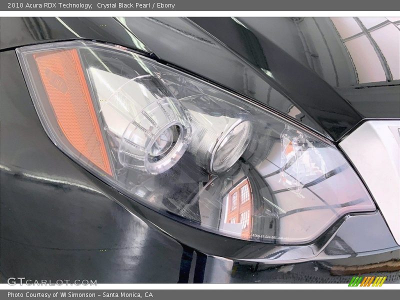 Crystal Black Pearl / Ebony 2010 Acura RDX Technology