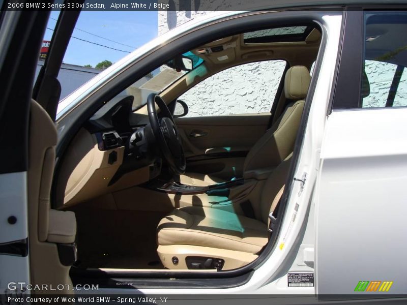 Alpine White / Beige 2006 BMW 3 Series 330xi Sedan
