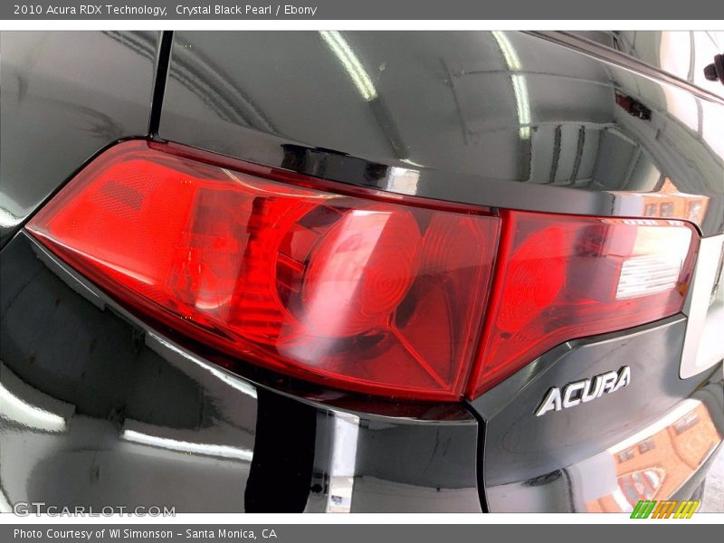 Crystal Black Pearl / Ebony 2010 Acura RDX Technology