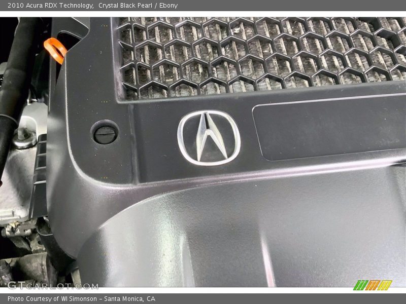 Crystal Black Pearl / Ebony 2010 Acura RDX Technology