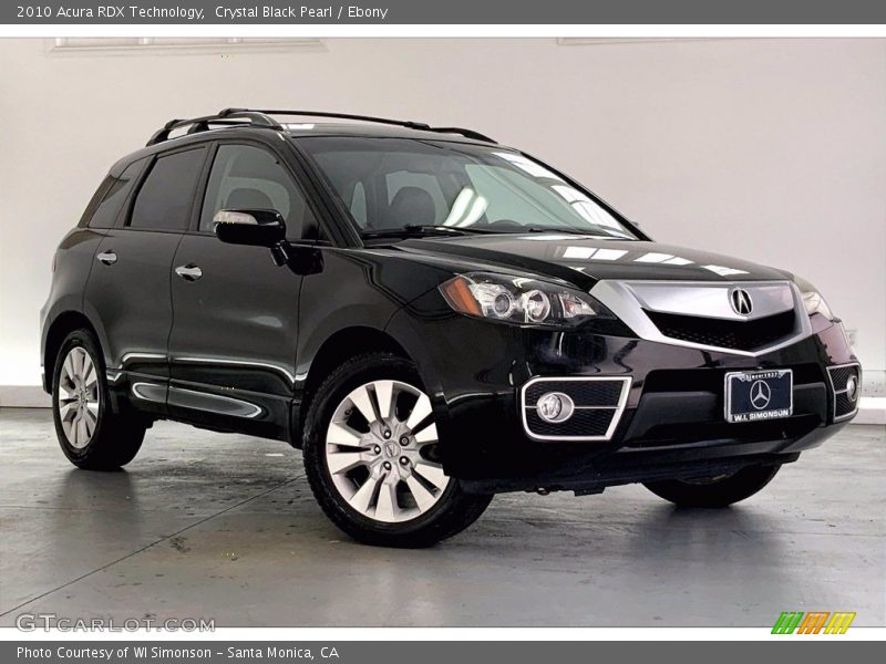 Crystal Black Pearl / Ebony 2010 Acura RDX Technology