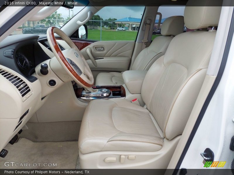  2016 QX80  Wheat Interior