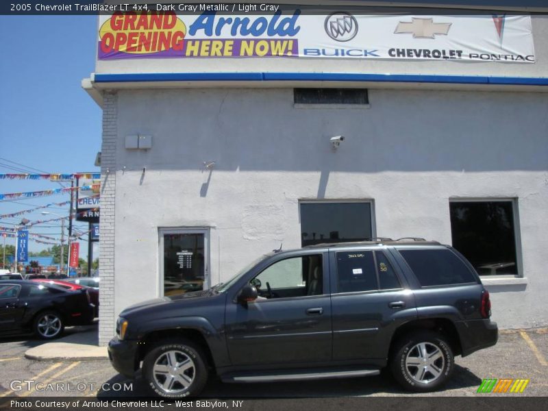 Dark Gray Metallic / Light Gray 2005 Chevrolet TrailBlazer LT 4x4