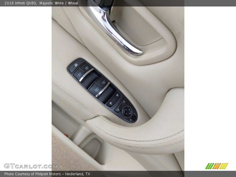 Majestic White / Wheat 2016 Infiniti QX80