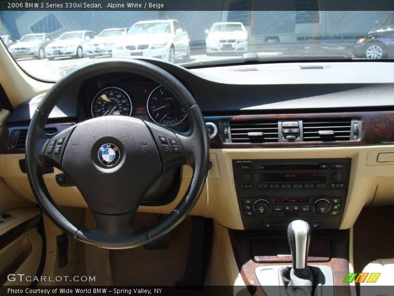 Alpine White / Beige 2006 BMW 3 Series 330xi Sedan