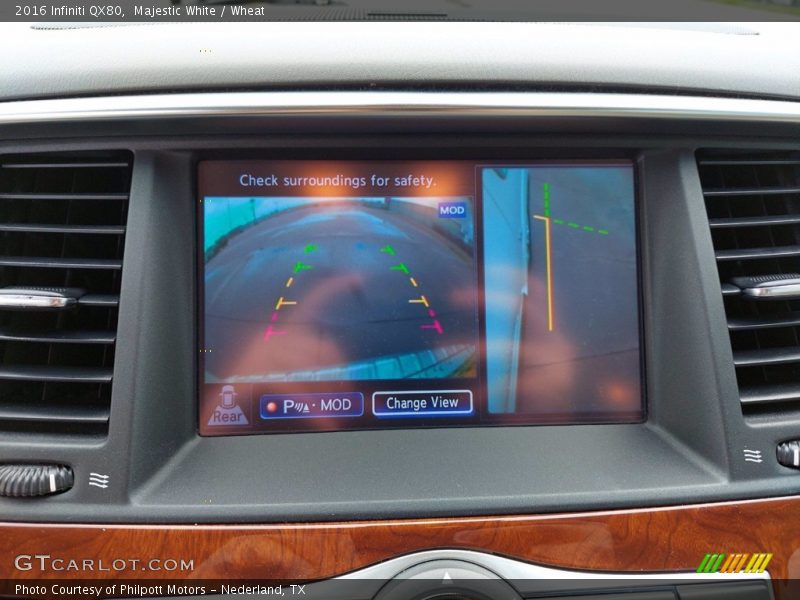 Majestic White / Wheat 2016 Infiniti QX80
