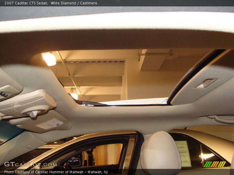 White Diamond / Cashmere 2007 Cadillac CTS Sedan