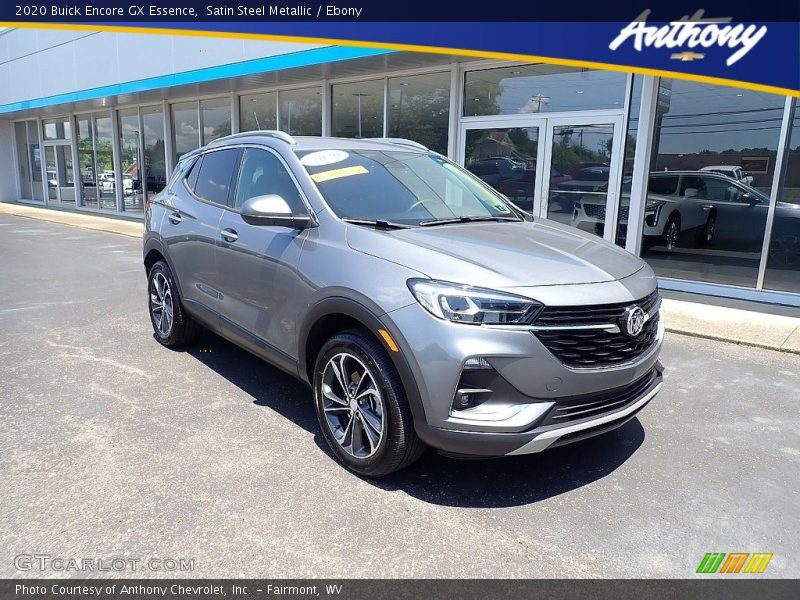 Satin Steel Metallic / Ebony 2020 Buick Encore GX Essence