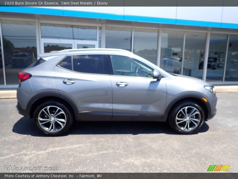 Satin Steel Metallic / Ebony 2020 Buick Encore GX Essence