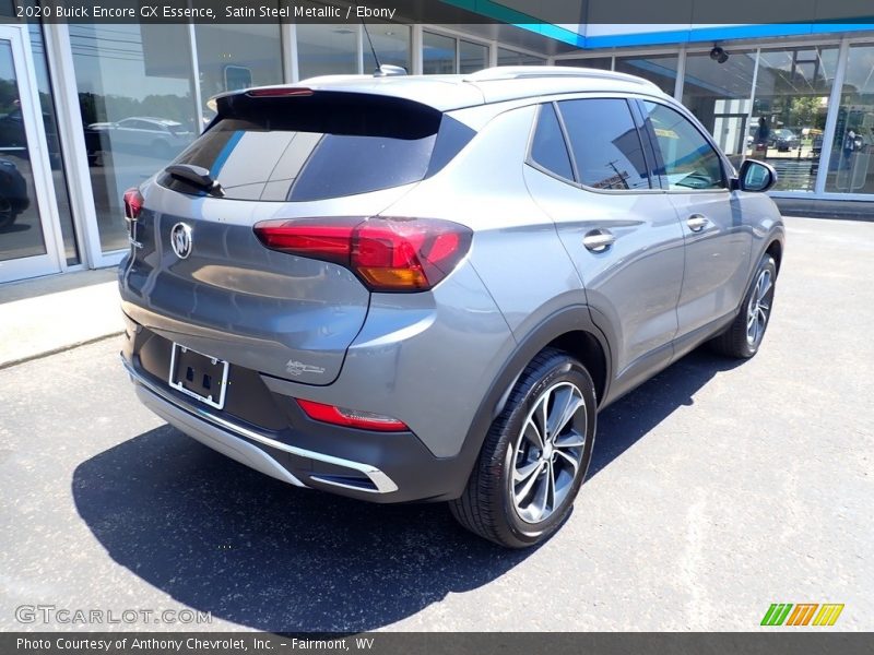 Satin Steel Metallic / Ebony 2020 Buick Encore GX Essence
