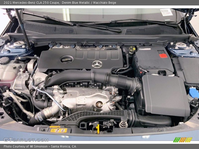  2021 CLA 250 Coupe Engine - 2.0 Liter Twin-Turbocharged DOHC 16-Valve VVT 4 Cylinder