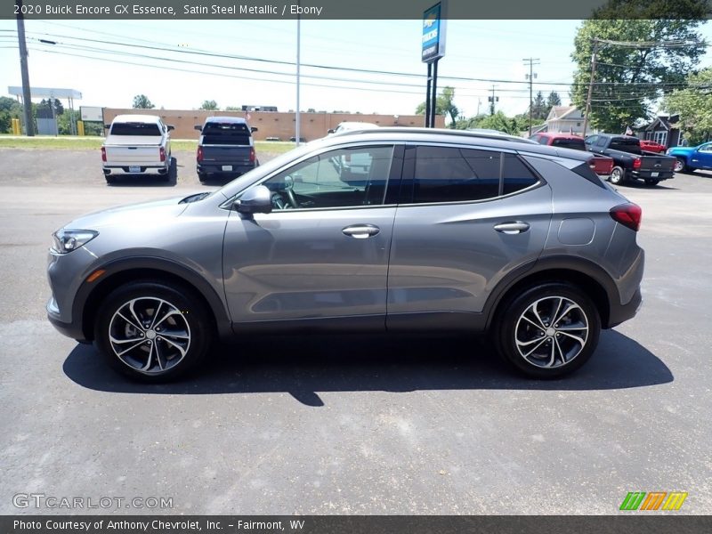 Satin Steel Metallic / Ebony 2020 Buick Encore GX Essence