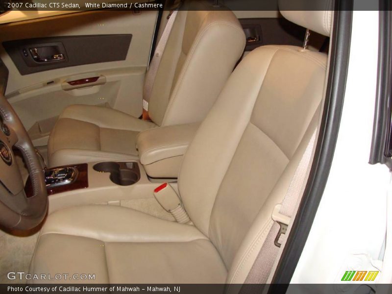 White Diamond / Cashmere 2007 Cadillac CTS Sedan