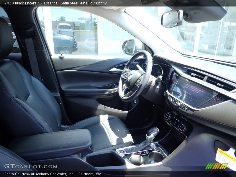 Satin Steel Metallic / Ebony 2020 Buick Encore GX Essence