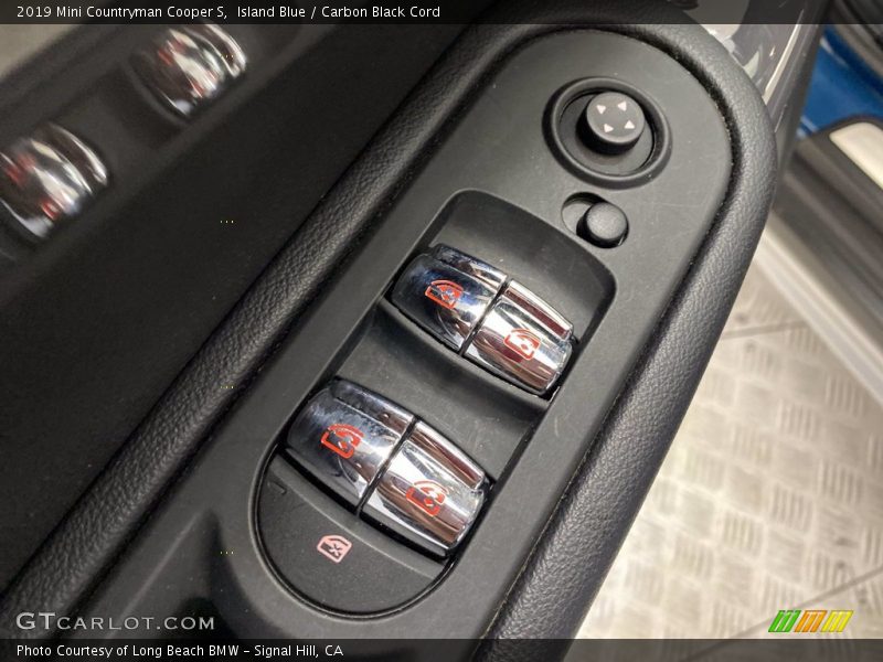 Island Blue / Carbon Black Cord 2019 Mini Countryman Cooper S