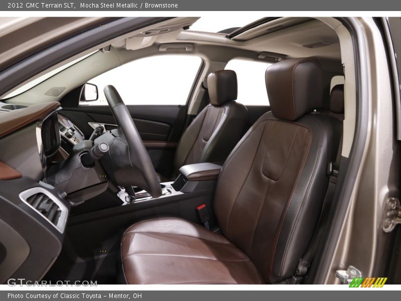 Mocha Steel Metallic / Brownstone 2012 GMC Terrain SLT