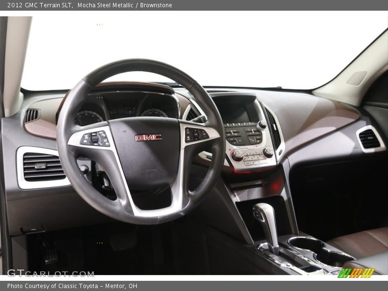 Mocha Steel Metallic / Brownstone 2012 GMC Terrain SLT