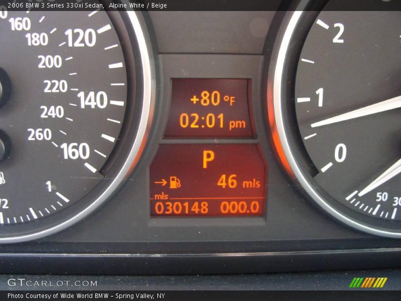 Alpine White / Beige 2006 BMW 3 Series 330xi Sedan