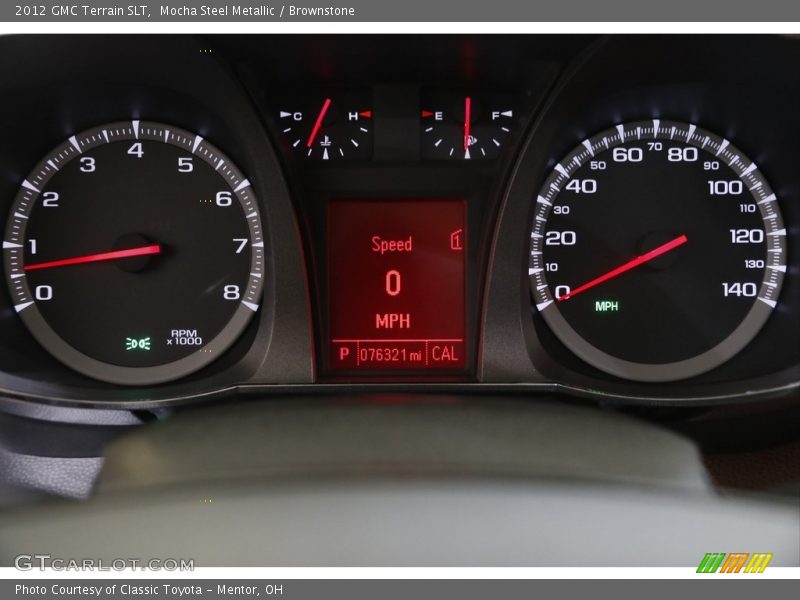 Mocha Steel Metallic / Brownstone 2012 GMC Terrain SLT