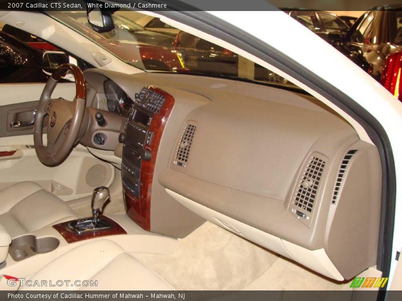 White Diamond / Cashmere 2007 Cadillac CTS Sedan