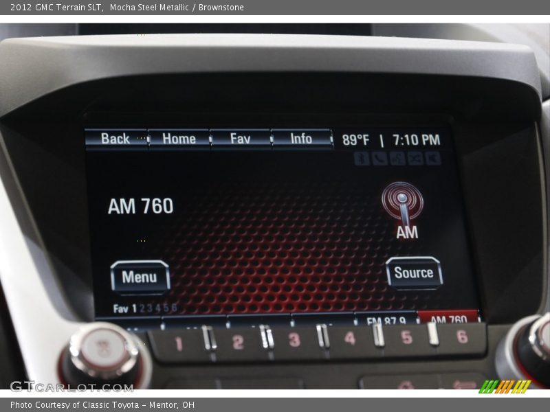 Mocha Steel Metallic / Brownstone 2012 GMC Terrain SLT