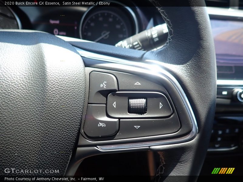 Satin Steel Metallic / Ebony 2020 Buick Encore GX Essence