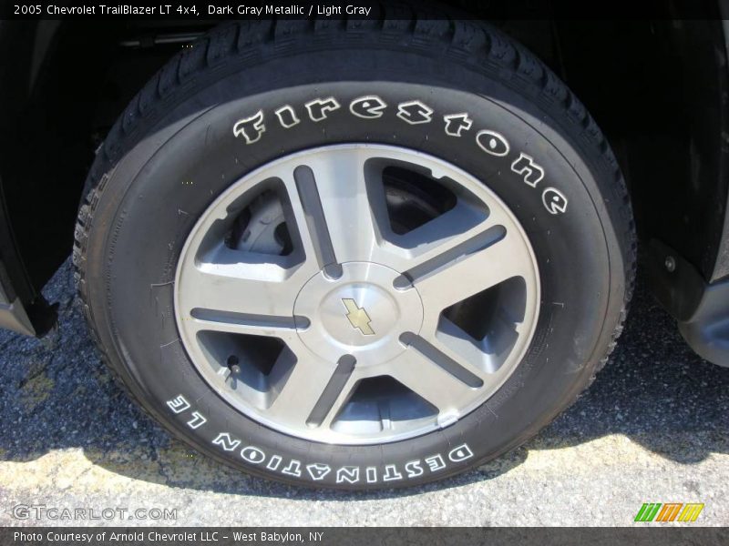 Dark Gray Metallic / Light Gray 2005 Chevrolet TrailBlazer LT 4x4