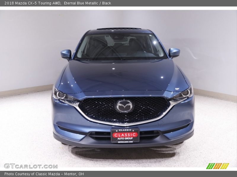 Eternal Blue Metallic / Black 2018 Mazda CX-5 Touring AWD