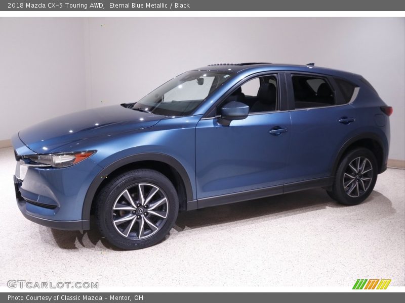 Eternal Blue Metallic / Black 2018 Mazda CX-5 Touring AWD