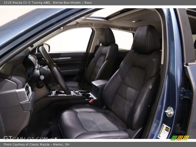 Eternal Blue Metallic / Black 2018 Mazda CX-5 Touring AWD