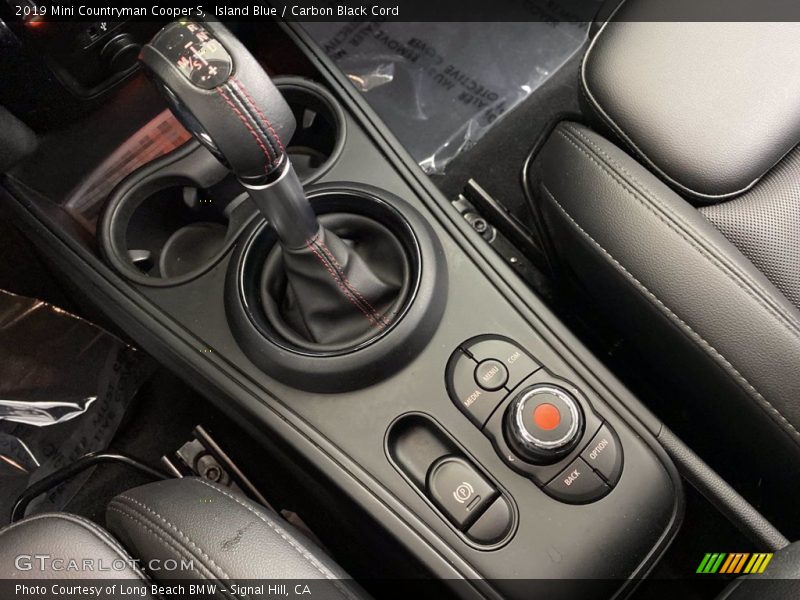 Island Blue / Carbon Black Cord 2019 Mini Countryman Cooper S