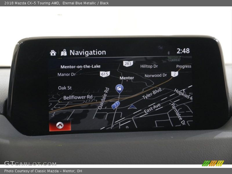 Eternal Blue Metallic / Black 2018 Mazda CX-5 Touring AWD
