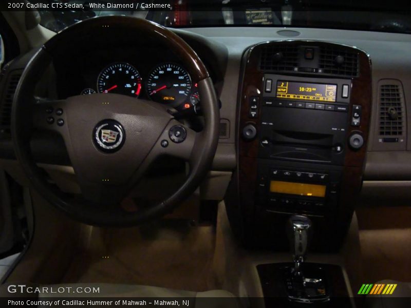 White Diamond / Cashmere 2007 Cadillac CTS Sedan