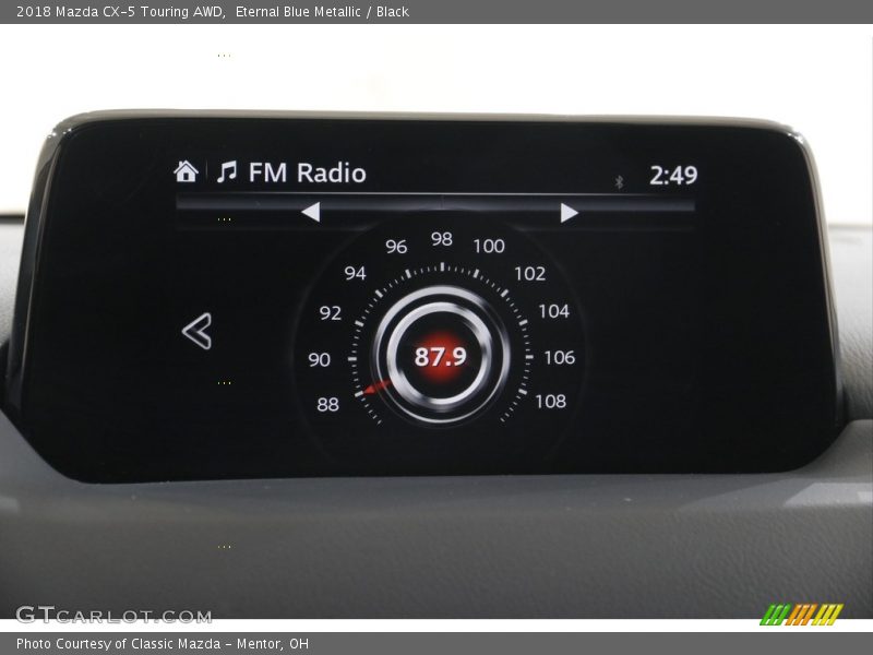 Eternal Blue Metallic / Black 2018 Mazda CX-5 Touring AWD