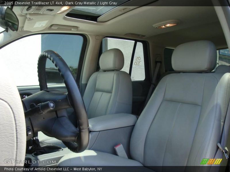 Dark Gray Metallic / Light Gray 2005 Chevrolet TrailBlazer LT 4x4