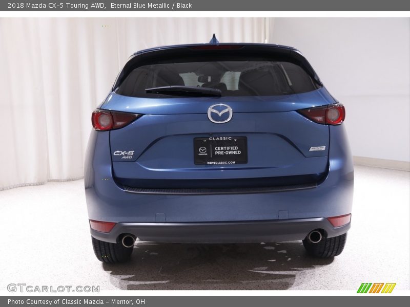 Eternal Blue Metallic / Black 2018 Mazda CX-5 Touring AWD