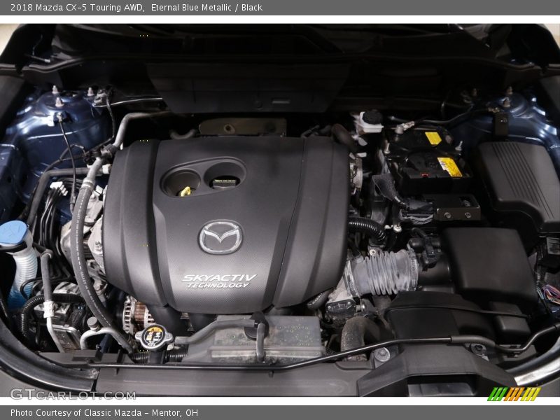 Eternal Blue Metallic / Black 2018 Mazda CX-5 Touring AWD