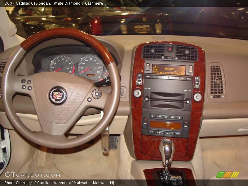 White Diamond / Cashmere 2007 Cadillac CTS Sedan