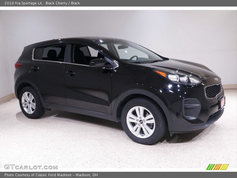 Black Cherry / Black 2019 Kia Sportage LX