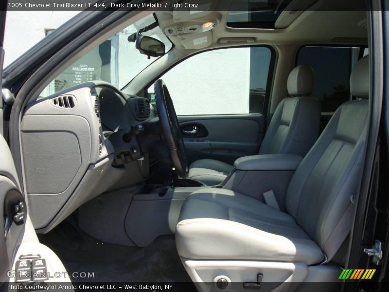 Dark Gray Metallic / Light Gray 2005 Chevrolet TrailBlazer LT 4x4
