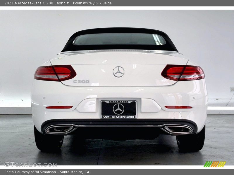Polar White / Silk Beige 2021 Mercedes-Benz C 300 Cabriolet