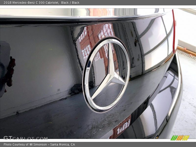Black / Black 2018 Mercedes-Benz C 300 Cabriolet