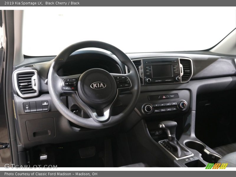 Black Cherry / Black 2019 Kia Sportage LX