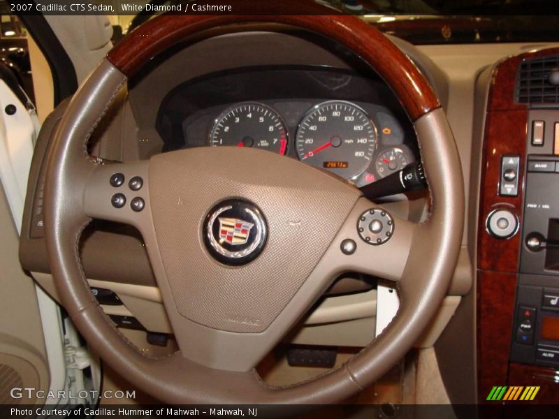 White Diamond / Cashmere 2007 Cadillac CTS Sedan