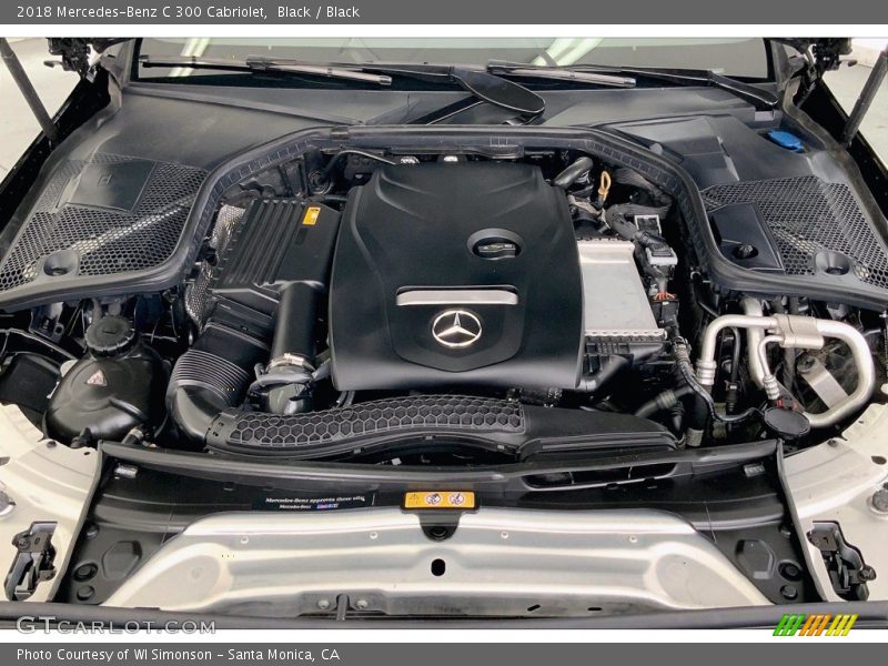 Black / Black 2018 Mercedes-Benz C 300 Cabriolet