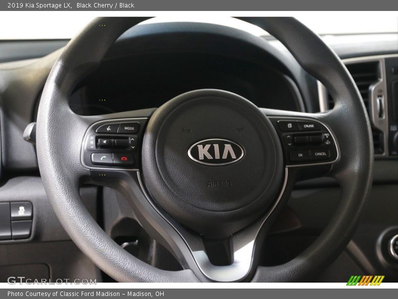Black Cherry / Black 2019 Kia Sportage LX